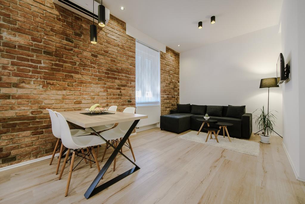 Apartment British Square With Parking Zagabria Camera foto